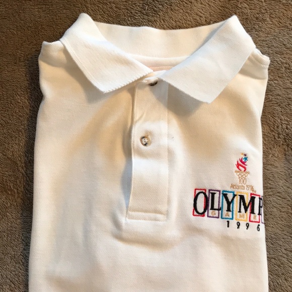 Collectable Atlanta 1996 White Polo Shirt - Picture 6 of 6